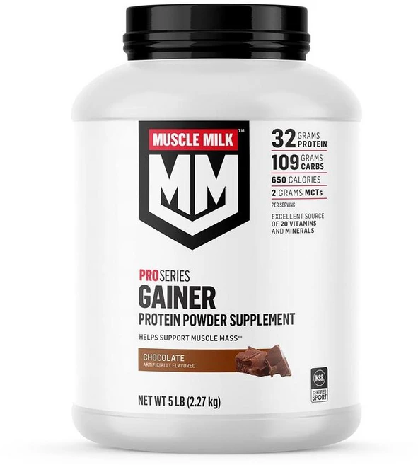 머슬밀크 게이너 프로시리즈 단백질 파우더 초콜릿맛 2.27KG, 1개 - 쿠팡