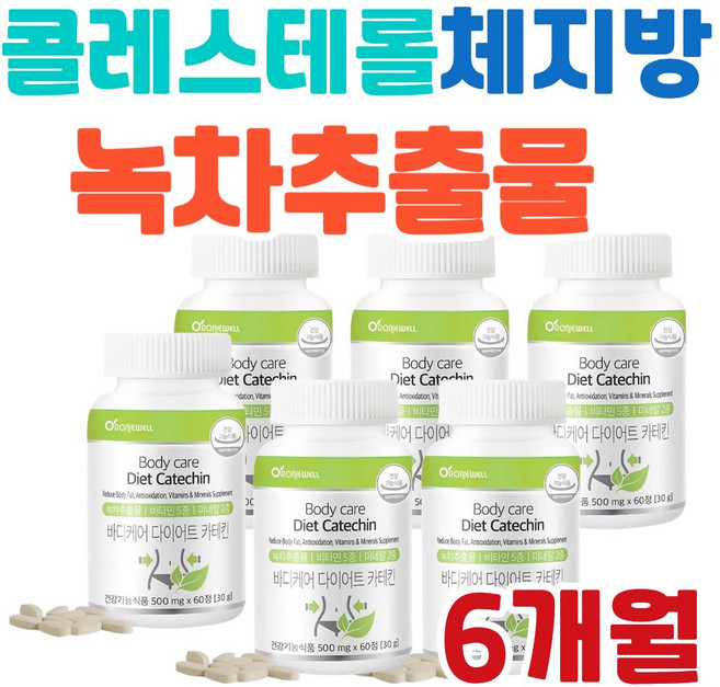 녹차카테킨 종합영양제순위 비타민 미네랄 폴리페놀 나이아신 판토텐산 셀렌 망간 영양보충 체지방 건강관리 활력 에너지생성