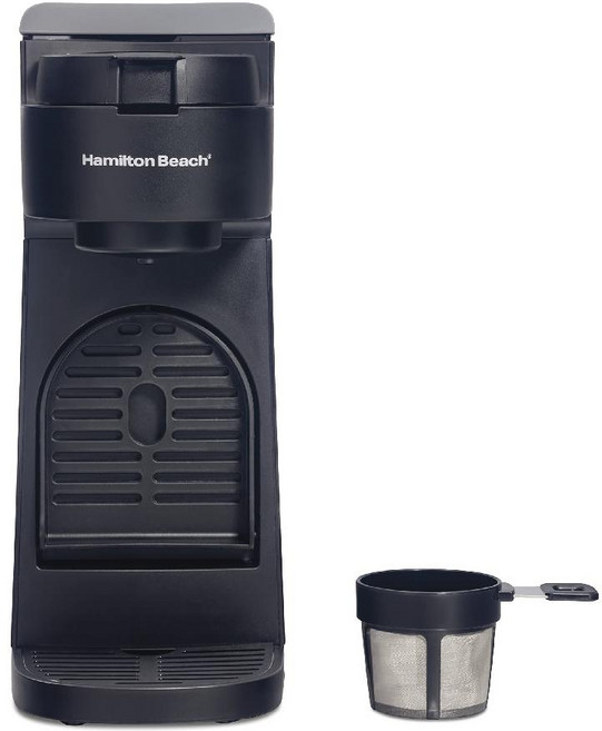 해밀턴비치 커피머신 47621 빠른 추출 가정용 사무용, 블랙