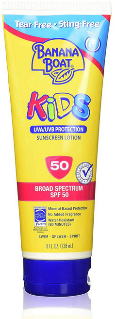 바나나보트 Banana Boat UVA UVB 프로텍션 유아 선크림 SPF 50, 1개