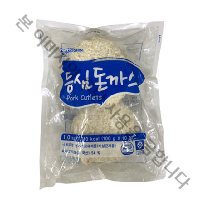 상신 통등심돈까스(100g ) 1Kg, 1개, 100g