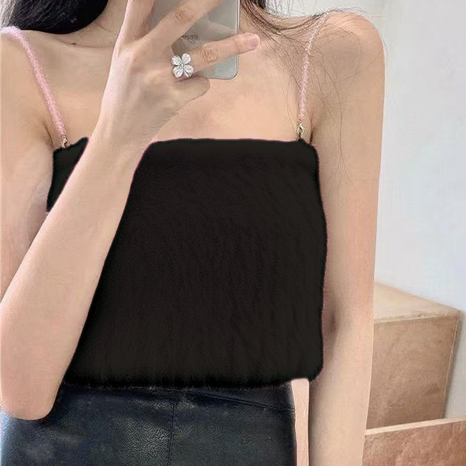 AWBH 毛絨小吊帶背心
