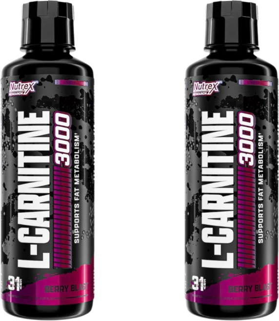 Nutrex Research L-카르니틴 3000 베리 블래스트 맛 L-Carnitine, 2개, 465ml - 쿠팡
