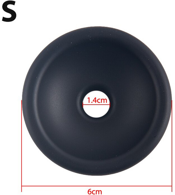 1pc 새로운 실리콘 교체 펌프 슬리브 커버 고무 씰 대부분의 확대 장치 펌프 액세서리 마사지 및 휴식, 에스, 하나