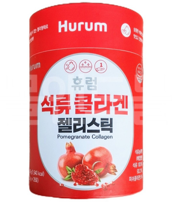 휴럼 석류 피쉬콜라겐 젤리스틱 28p, 1개, 560g