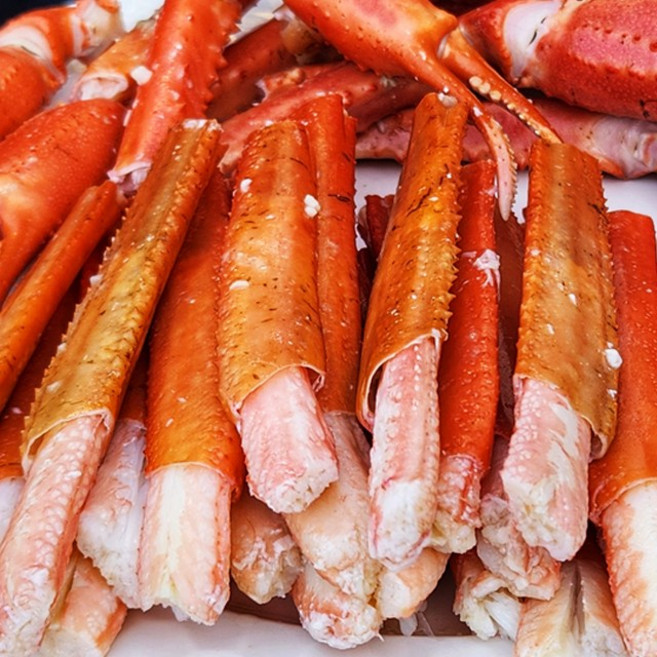 구룡포 자숙 정품 홍게다리 500g