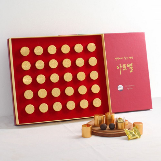 동충하초 아토별 밀리타리스 동충하초 선물용 코디세핀 4g 30환, 1개, 120g