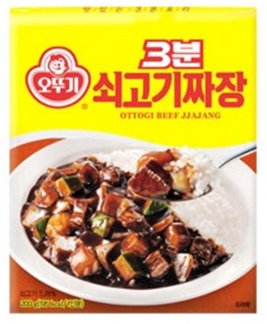 3분 쇠고기짜장, 24개, 200g