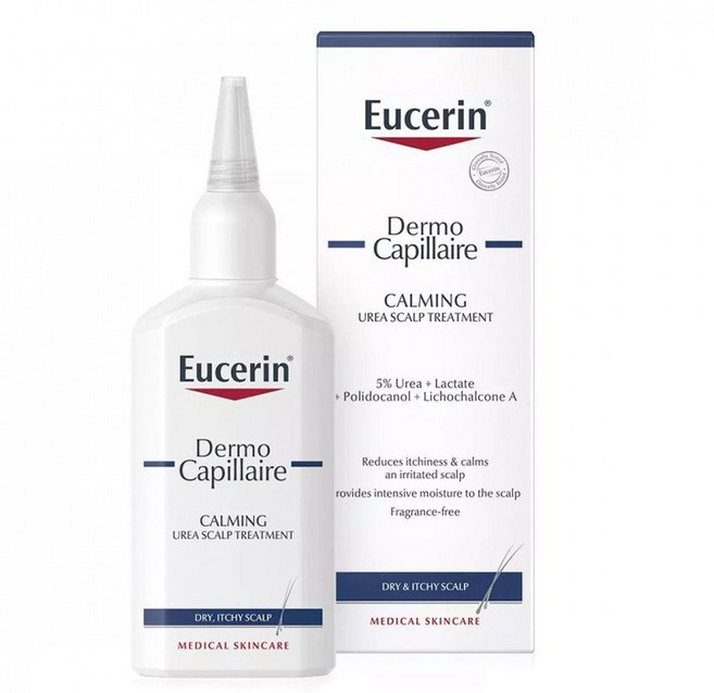 Eucerin Dermo Capillaire舒緩尿素頭皮護理液, 1個, 100ml