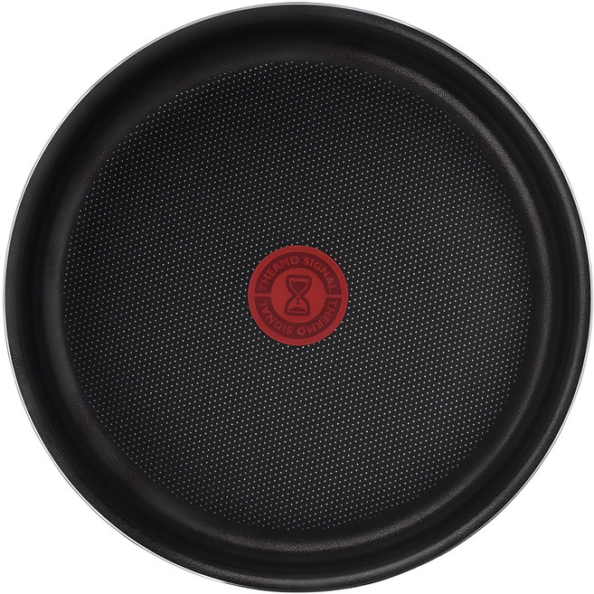 테팔 이지 쿡앤클린 블랙 앤 레드 프라이팬, 24cm, 1개