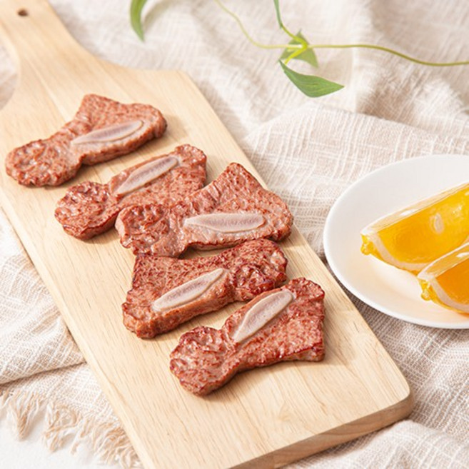 LA갈비 조각 모형 5P 고기 음식 바베큐 갈비 캠핑음식