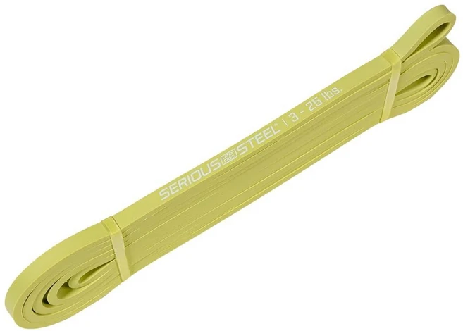 Serious Steel Fitness 104.1cm(41인치) 비라텍스/라텍스 프리 보조 풀업 밴드 및 저항 (#0 라이트 베이지 1.4-11.3kg(3-25파운드) 2793, #0 라이트 베이지 (1.4-15.9kg) - 쿠팡