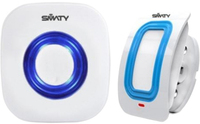 스마티 프리미엄 센서 도어벨 발신기 NA-310T + 수신기 NA-300R 세트, 1개