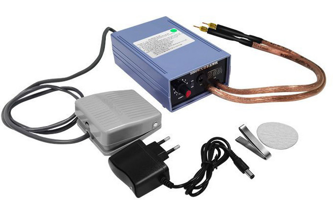 스폿 용접기 휴대용 용접공구 DH20ProDIY 용접기 미니 퀵 릴리스 펜 포함 니켈 플레이트 18650 배터리 5000W 및 니켈 밴드 1개, 02 5000W and nickel