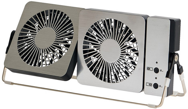 스텐 무선 탁상용 선풍기 무소음 BLDC 서큘레이터, 그레이