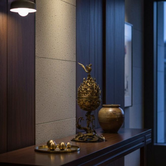 [여진불교] 국가무형문화재제작 백제청동금동대향로 국립중앙박물관굿즈 문화재굿즈 외국인 고급선물 28cm(소) 어버이날 부처님오신날, 1개, 28cm(소)/엔틱골드