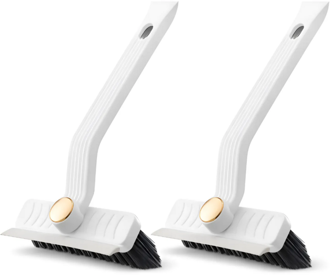 라로미 3in1 회전형 욕실청소솔, 2개, 화이트