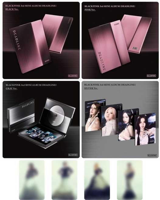 블랙핑크 데드라인 앨범 [공식 공용 포카 특전 증정] BLACKPINK DEADLINE ALBUM 미개봉 새상품 미니 3집 GO, JISOO(지수) 버전 공식 공용 포카 특전 증정
