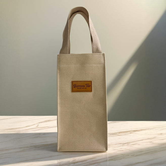 바름터 데일리 텀블러 가방, 1개, 베이지