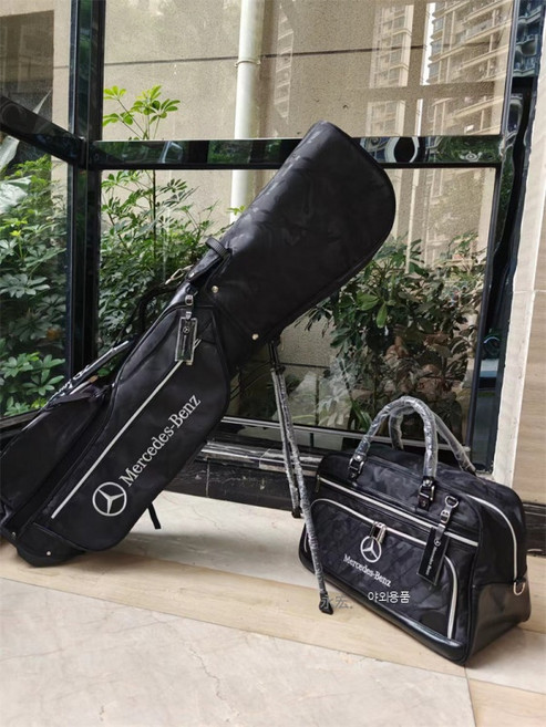경량 골프 의류백 골프채 가방 스포츠용 멀티 기능 백 벤츠 스타일 고급 골프백, 가방 블루
