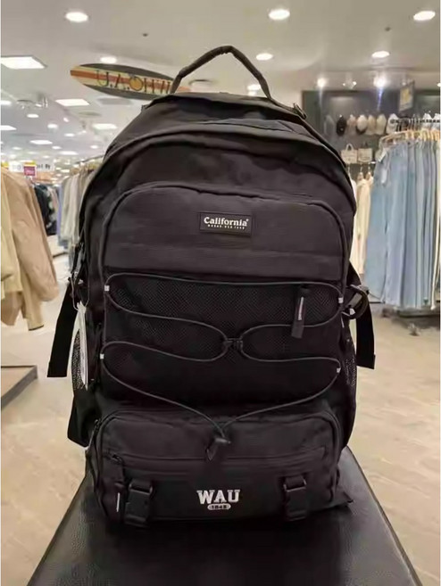 WhoAU 韓國後背包 大容量多功能筆電包