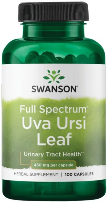 스완슨 UVA 우르시 리프 450mg 캡슐, 100개입, 100정, 1개 - 쿠팡