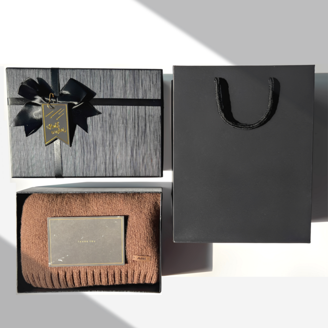 루미먼트 버진울100% 머플러 남여공용 목도리 선물포장