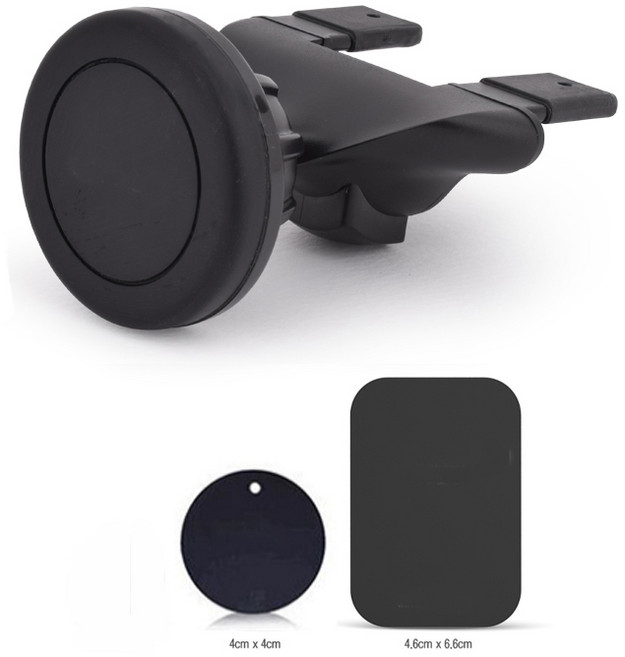 HTP2000 가성비좋은 차량용거치대 CD슬롯거치대 송풍구 둘다 가능 마그네틱 자석, 1개