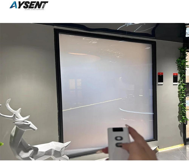 스마트필름 유리창시트지 pdlc필름자체 접착 PDLC 스마트 유리 필름 외부 욕실 침실 장식 전자 디밍 개인, 02 공간