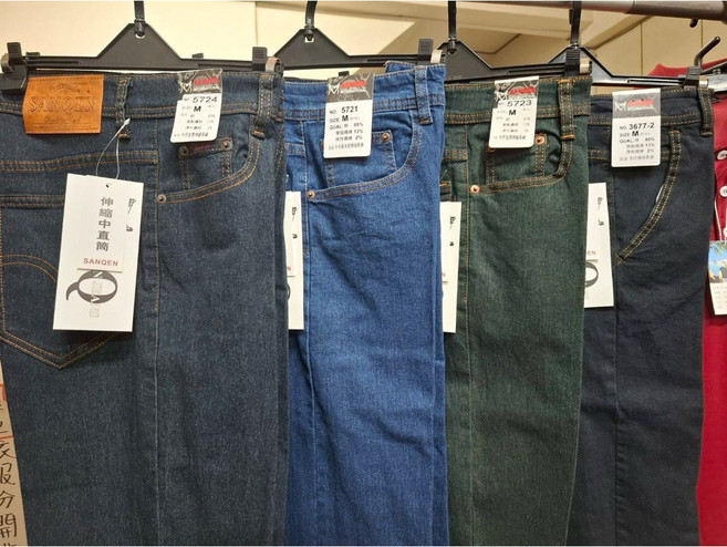 玲噹服飾小舖 基本款彈力牛仔褲 工作褲 舒適耐磨伸縮