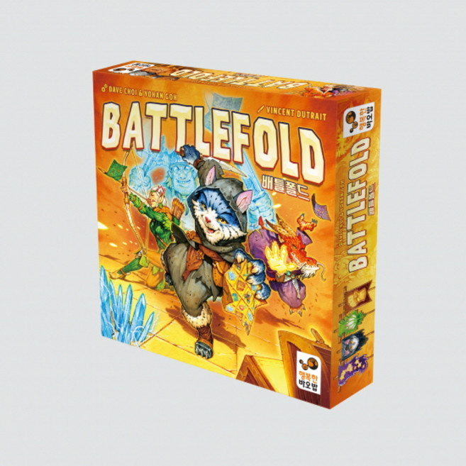 행복한바오밥 배틀폴드 보드게임, 혼합 색상, 1개