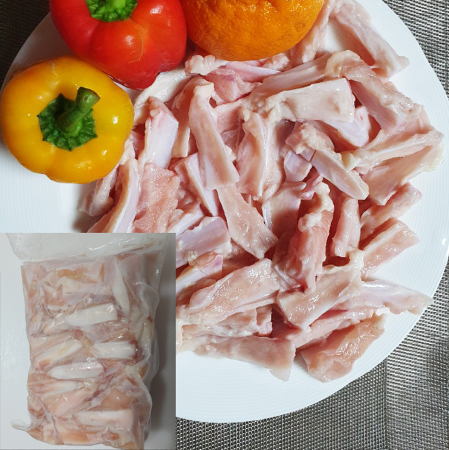 닭가슴 연골 1kg, 1개