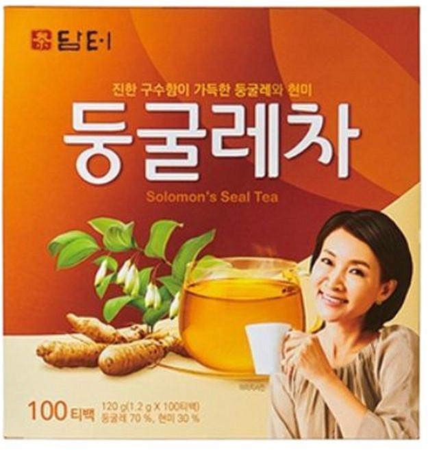 담터)둥굴레차 100T, 1.2g, 1개, 100개입