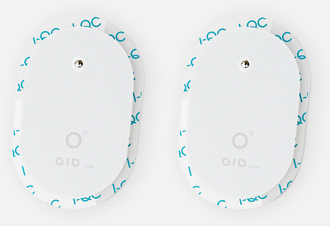 아이오랩 아이큐씨 저주파마사지기 겔패드, 아이큐씨 저주파마사지기 겔패드 1세트(2개입)