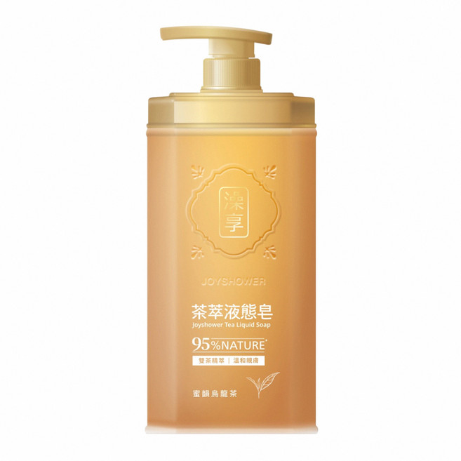 澡享 茶萃液態皂(蜜韻烏龍茶), 800g, 4個
