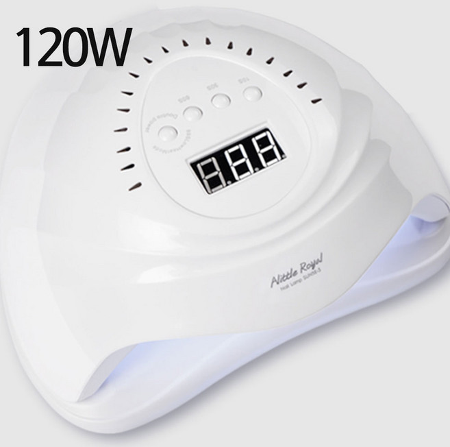 이거내꺼 120W 아뜰리에 로얄 젤램프 전문가용 가정용 셀프네일 국가고시, 1개, 화이트