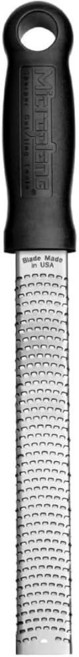 Microplane 클래식 껍질 제거기/강판 블랙 125856, Microplane 클래식 껍질 제거기/강판, 블랙