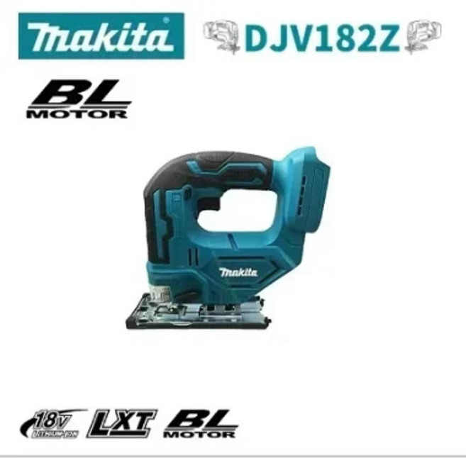 DJV182Z 18V 브러시리스 340W 톱날 핸들 무선 배럴 직소 없는 전기 배터리가, 1개