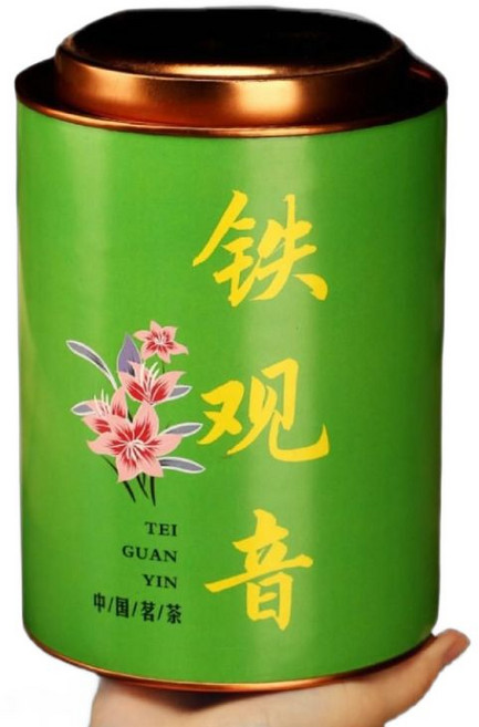 중국 수입 안계 철관음차 우롱차 500g 1캔, 1개, 1개입