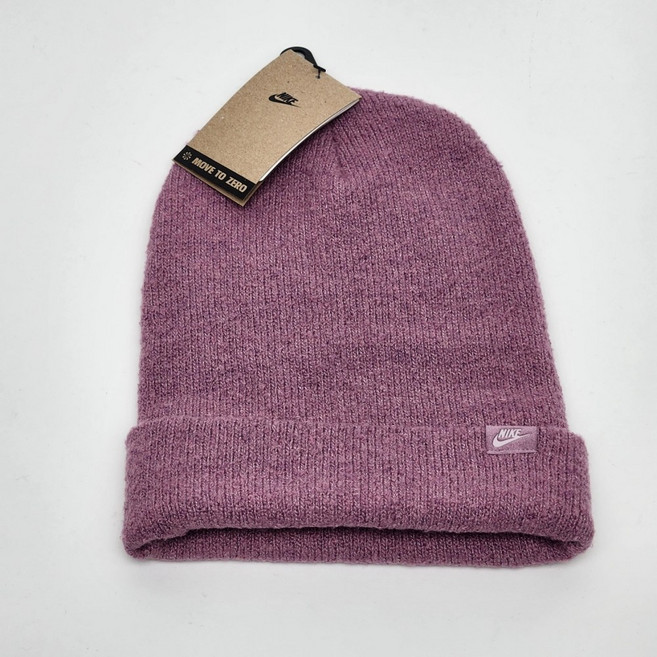 [국내매장판] 나이키 비니 겨울 피크 비니 스키 남녀공용 방한 유니섹스 털모자 핑크