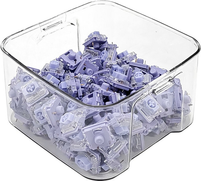 NUPHY AIR 시리즈 위스테리아 기계식 스위치 100Pcs 핫스왑 누피 키보드