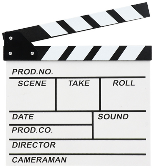 제이앤씨 클래퍼보드 30x27cm, 클렙보드_화이트