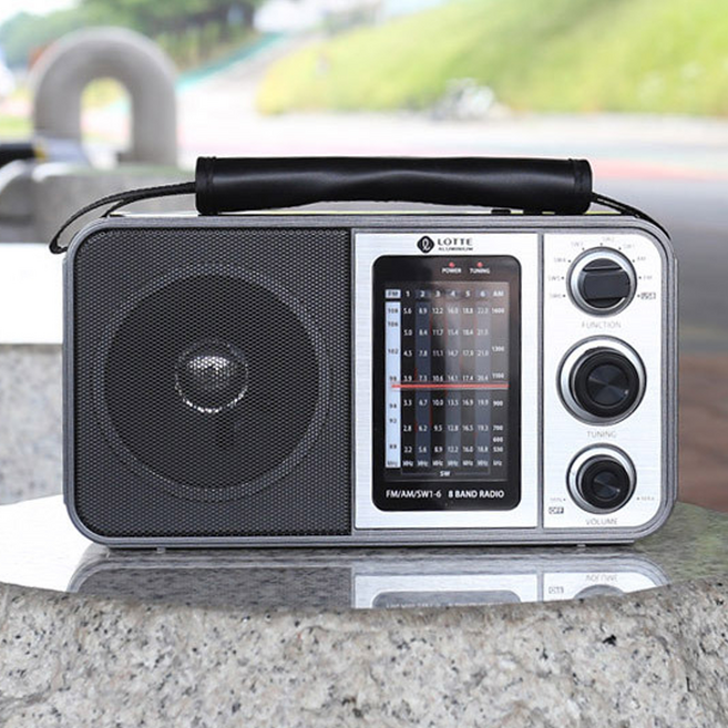 롯데 SW밴드 단파라디오 mp3 효도라디오 블랙, 블랙(검정), 상세페이지 참조, 상세페이지 참조