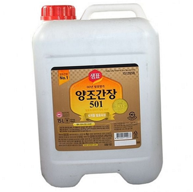 양조 간장 업소용 말통 요리용 식자재 소스 대용량 간장