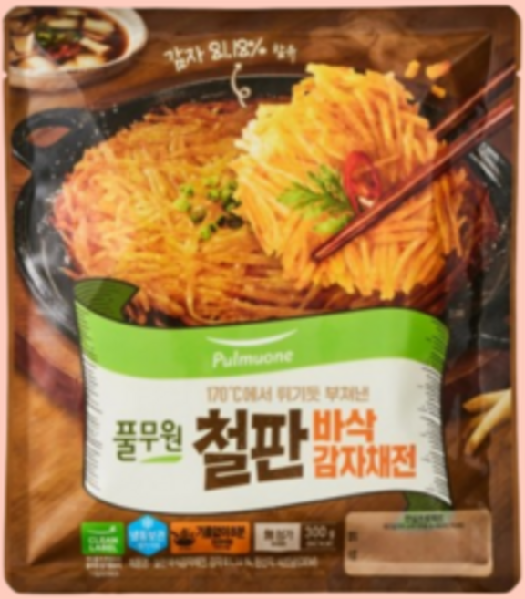 풀무원 철판 바삭감자채전 (150gX2장), 150g, 1개
