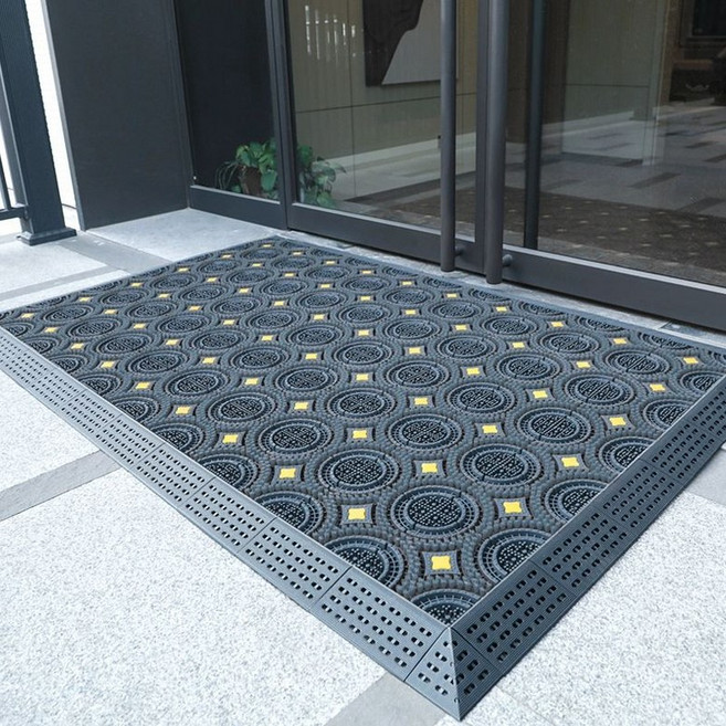 출입구 발매트 플라스틱 도어 미끄럼 욕실 방수 야외