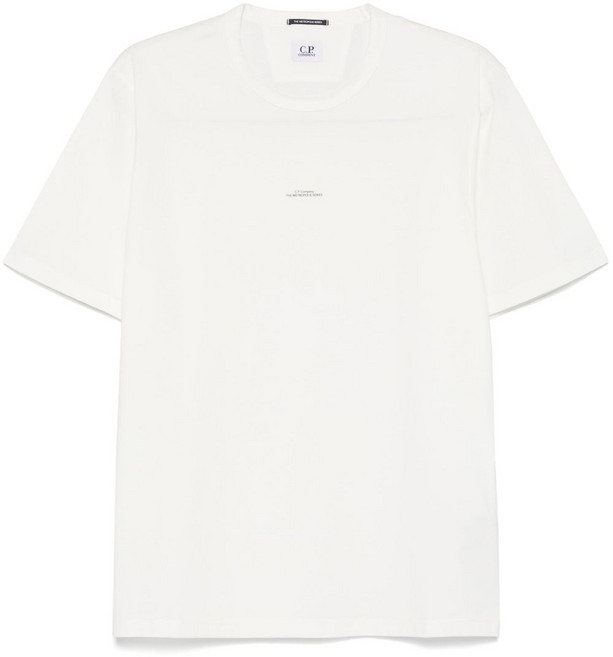C.P.컴퍼니 로고 프린트 티셔츠