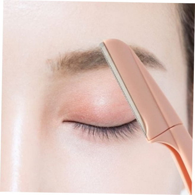 깔금하브로우눈썹칼2개입핑크그레이눈썹정리칼, 본상품