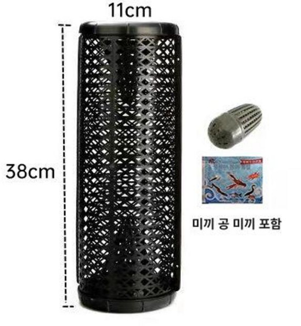 뱀트랩 뱀덫 뱀 오소리 트랩 장어 와이어, 1개, 더블헤드 중형 굵은망태 38cm 5개
