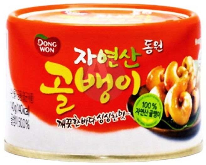 동원에프앤비 자연산 골뱅이 140g 호프집 업소용 식재료 술안주 골벵이